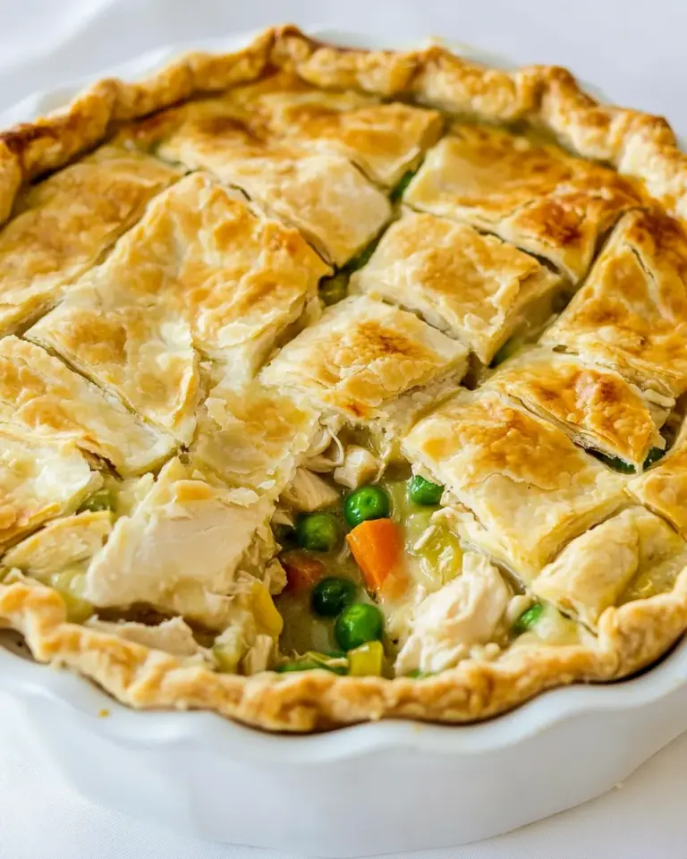 Homemade Chicken Pot Pie Recipe photo