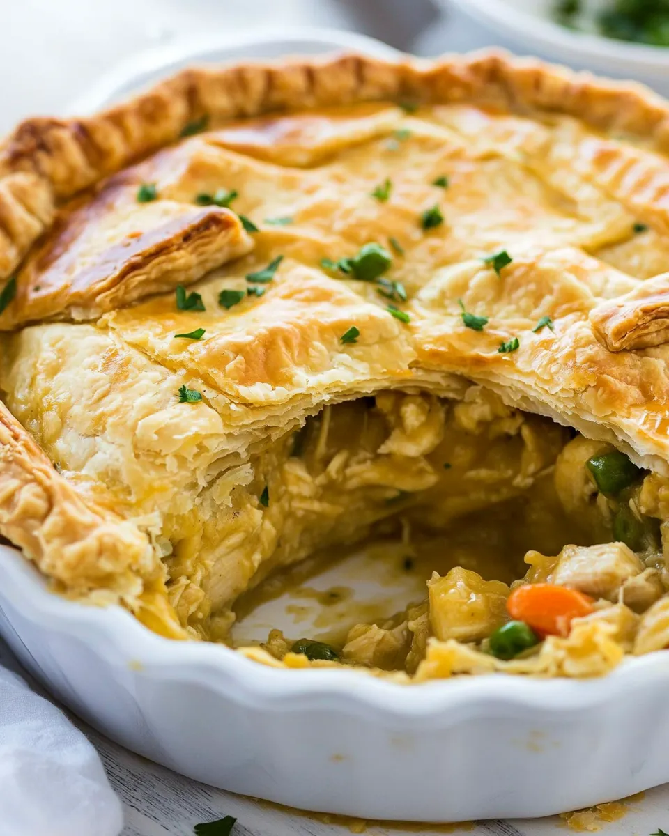 Delicious Chicken Pot Pie Recipe dish photo