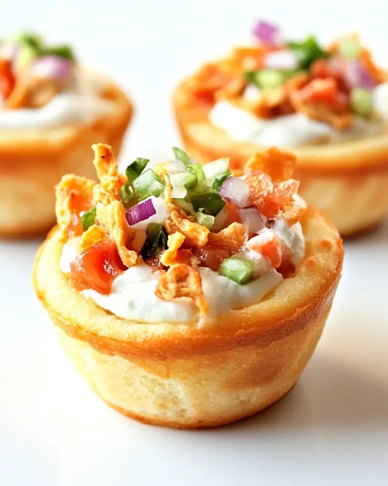 Homemade Chicken Taco Cupcakes photo