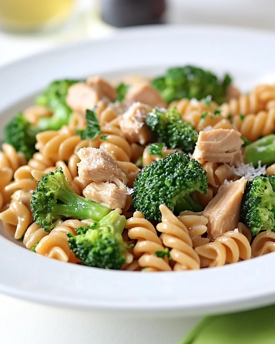 Homemade Chicken and Broccoli Pasta Toss Recipe photo