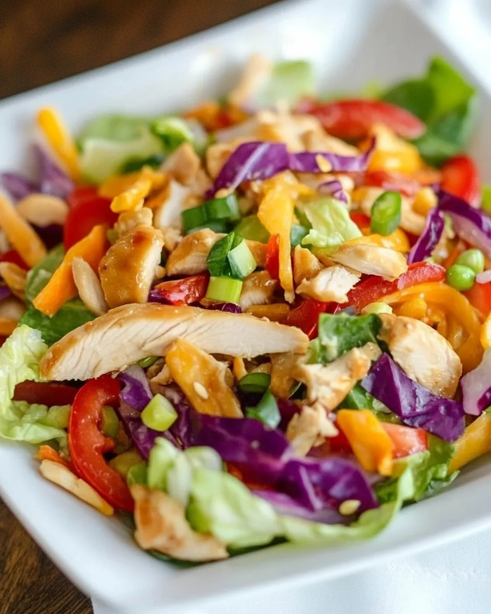 Delicious Chinese Chicken Salad Recipe dish photo