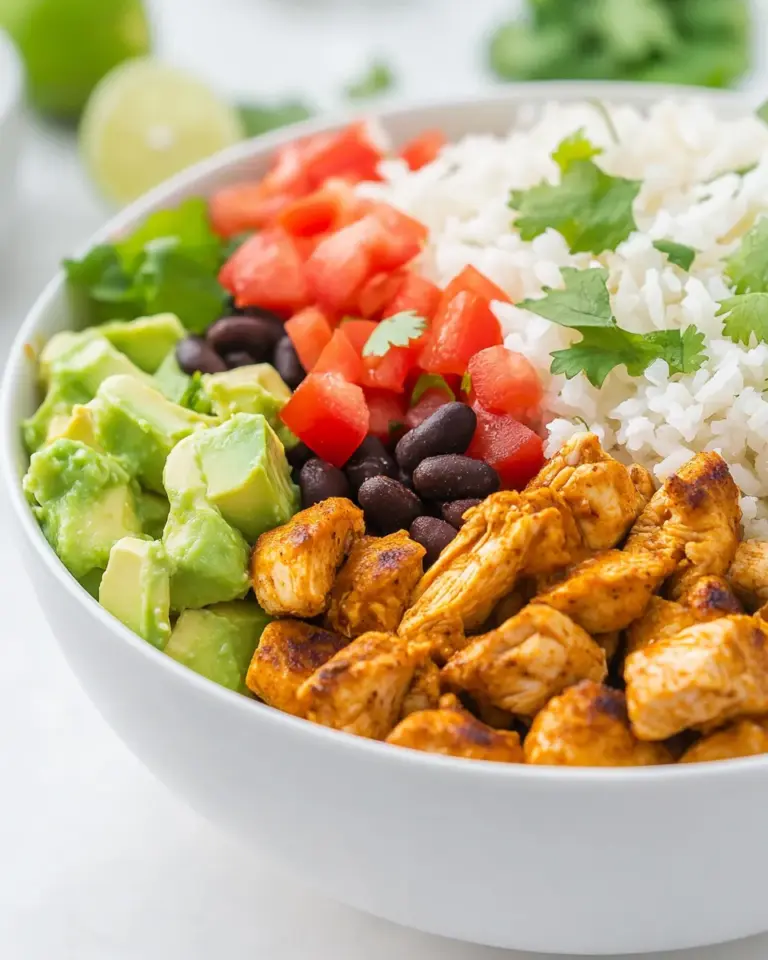 Homemade Chipotle Chicken Bowl photo