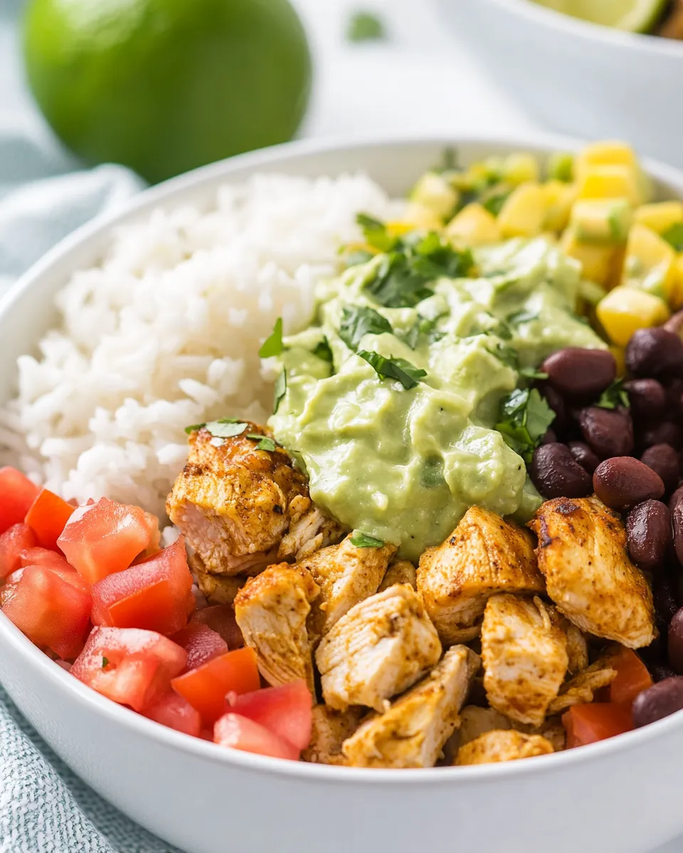 Easy Chipotle Chicken Bowl recipe photo