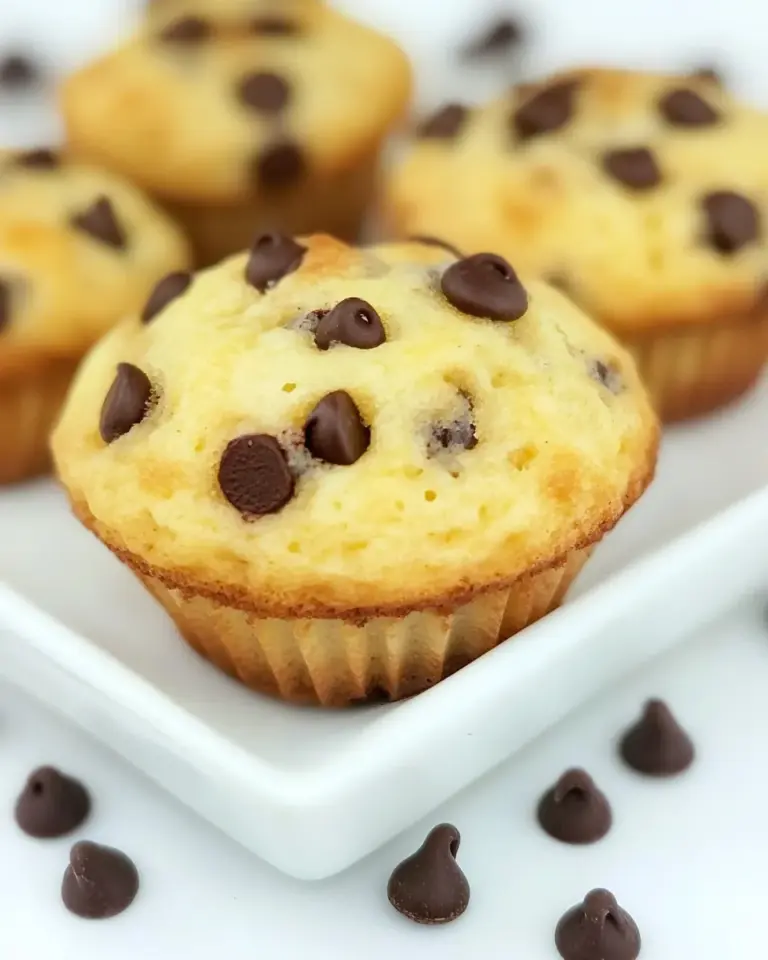 Homemade Chocolate Chip Pancake Muffins photo