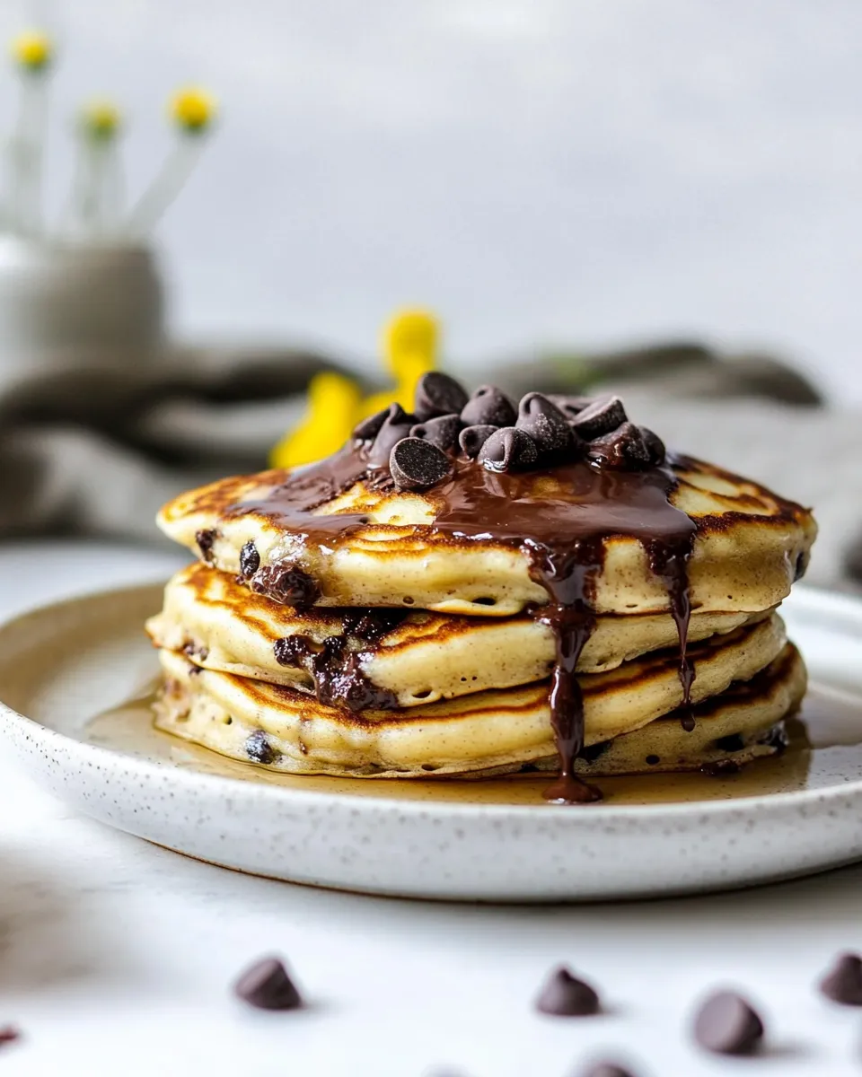 Classic Chocolate Chip Pancakes image