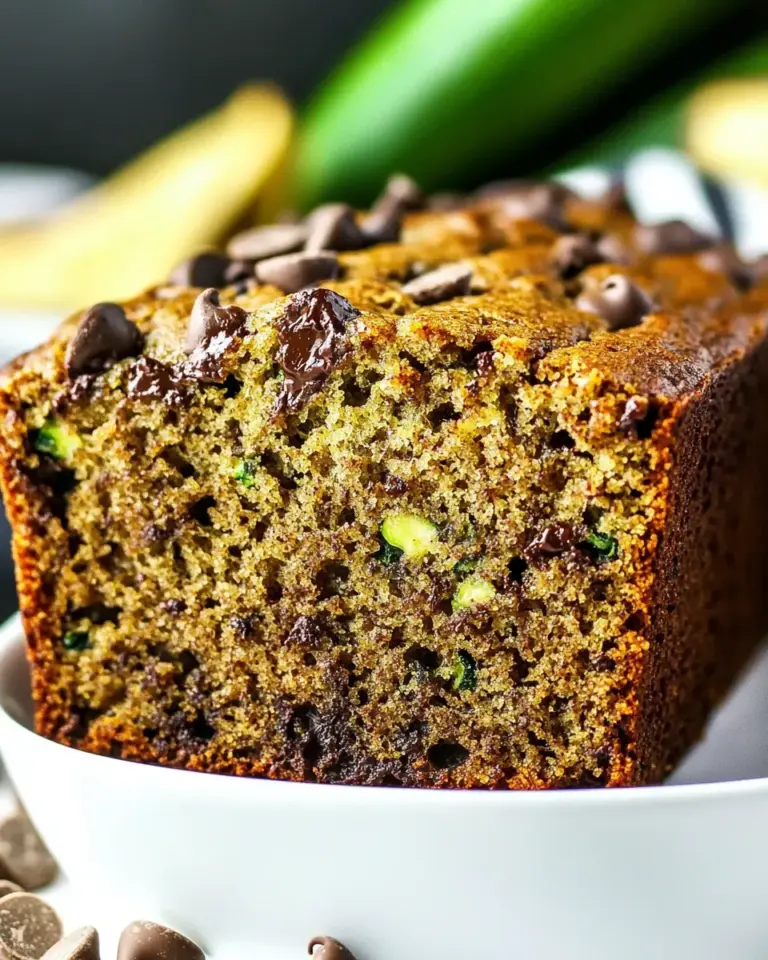 Homemade Chocolate Chip Zucchini Bread Recipe photo