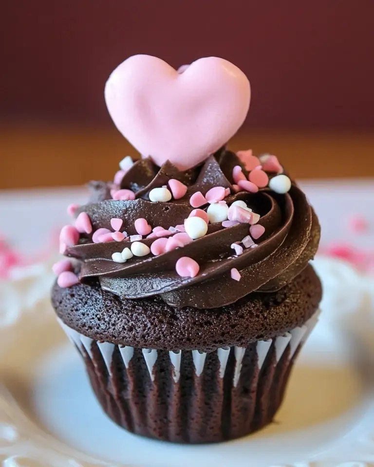 Homemade Chocolate Cupcakes For Two photo