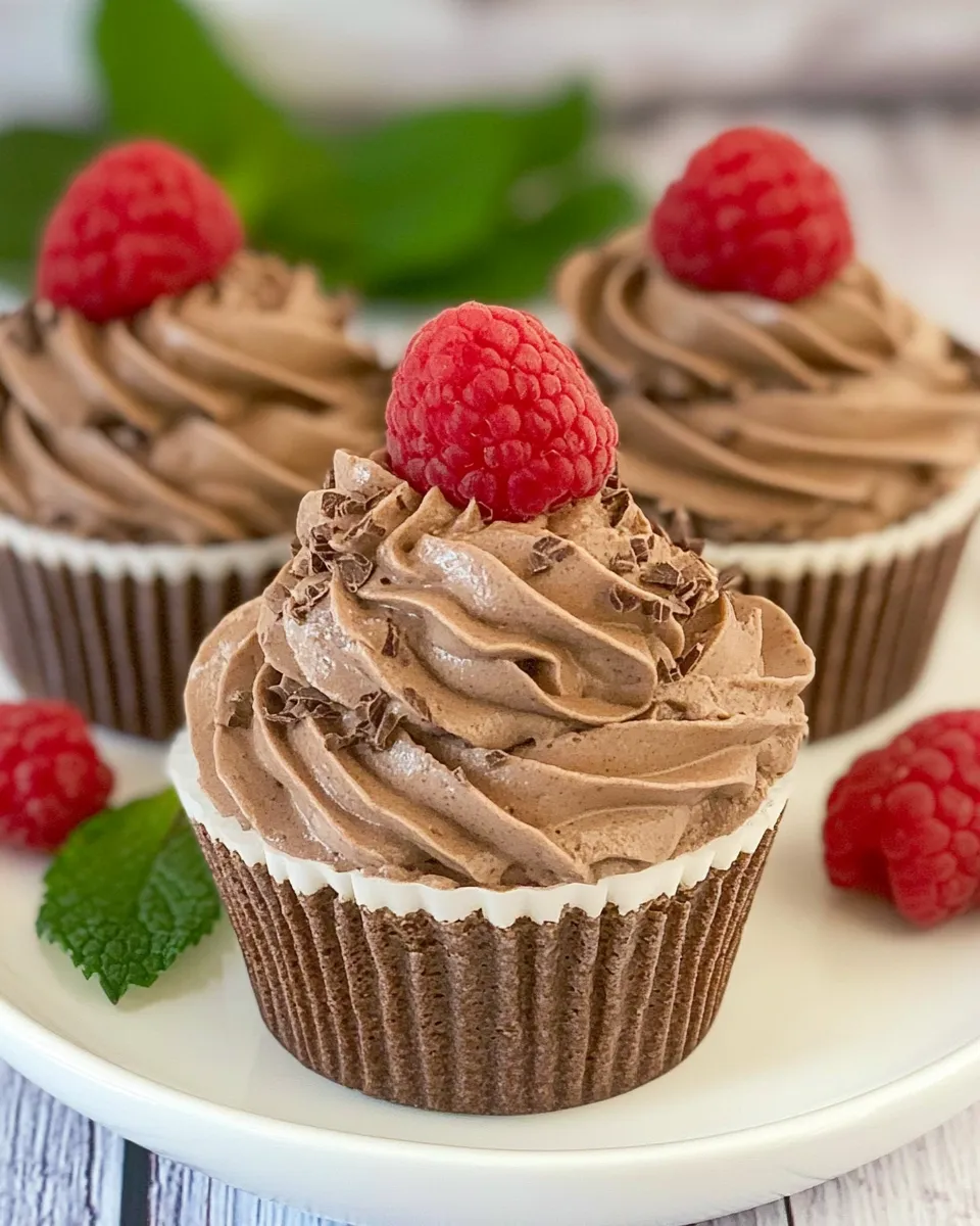 Delicious Chocolate Mousse Cups shot