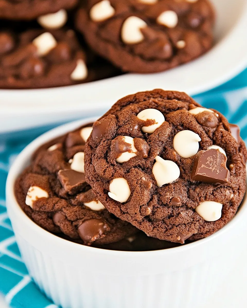 Delicious Chocolate Overload Cookies image