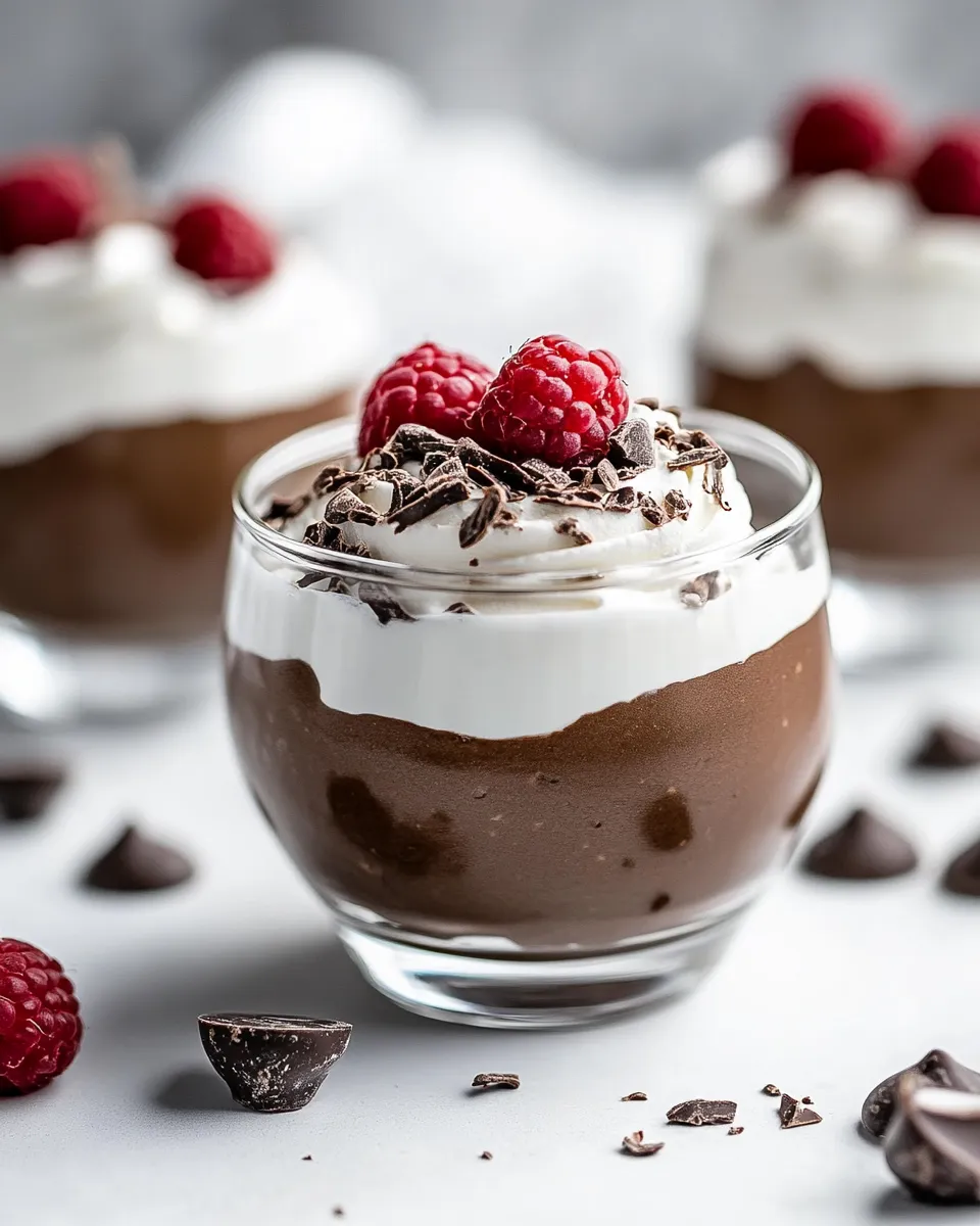 Homemade Chocolate Parfaits photo