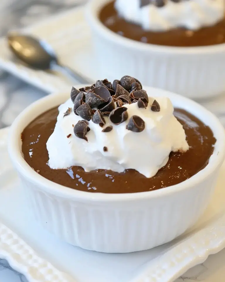 Homemade Chocolate Pudding made from Scratch photo