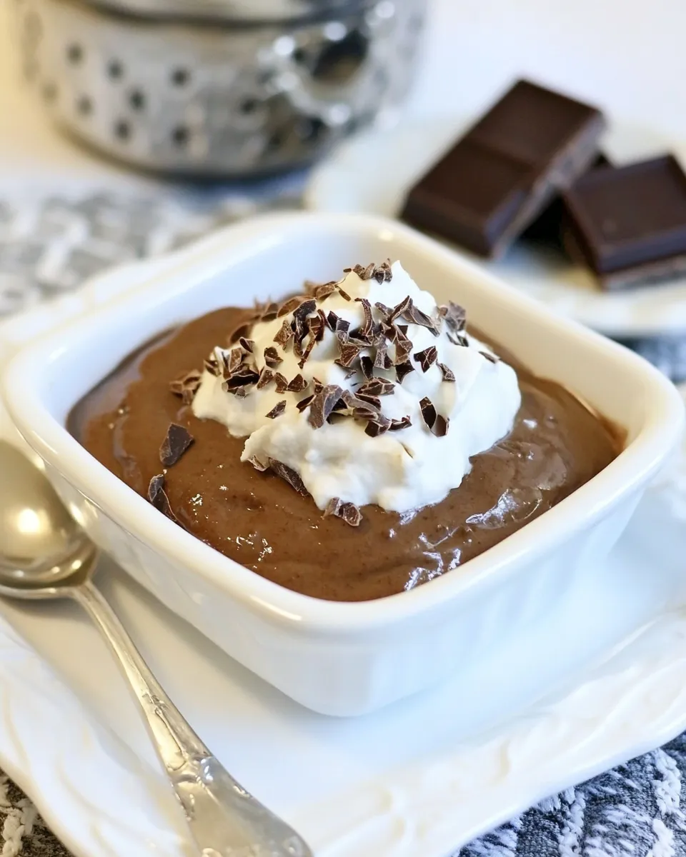Classic Chocolate Pudding made from Scratch image