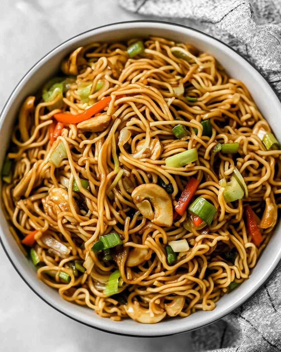 Homemade Chow Mein photo