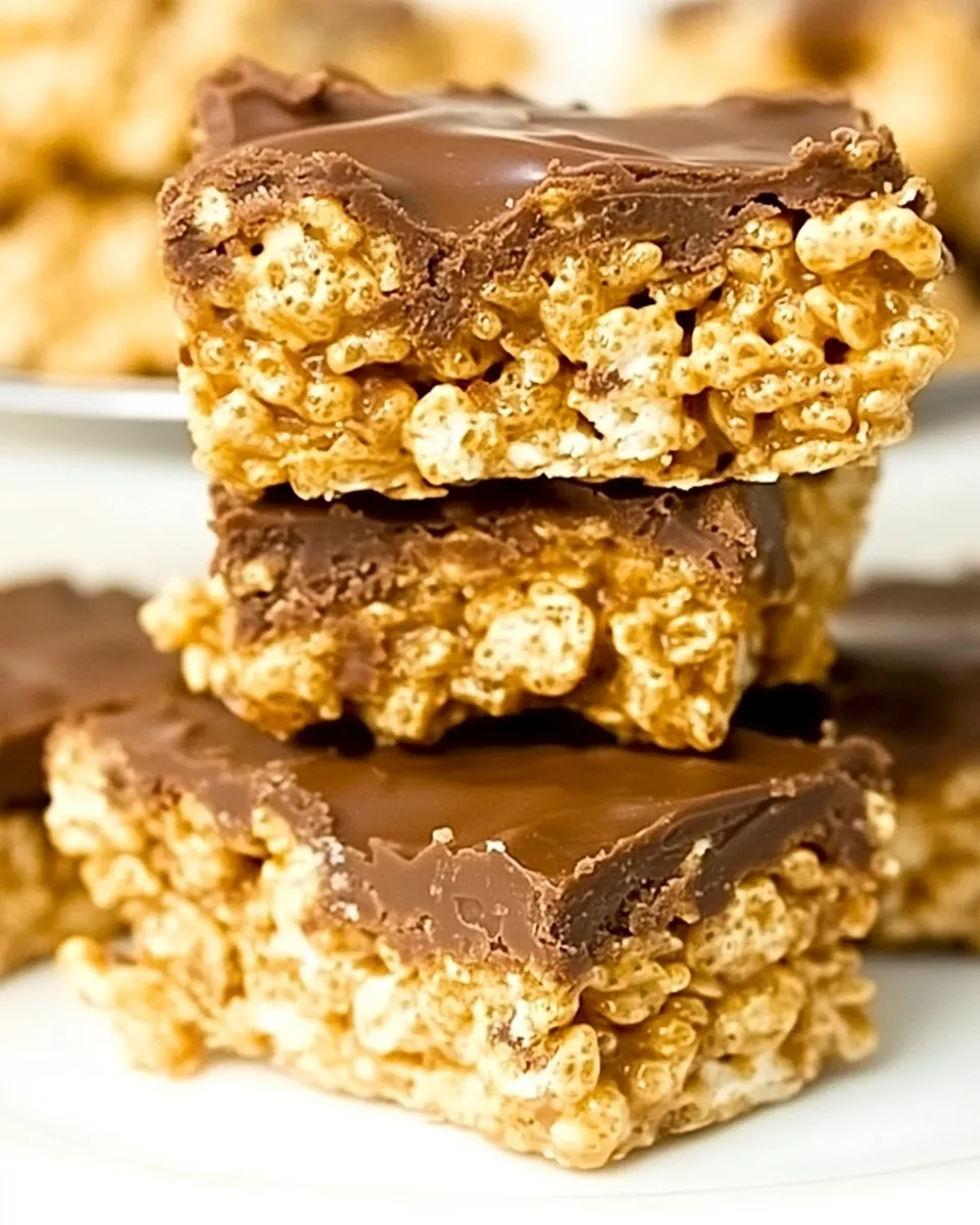Easy Chubby Hubby Rice Krispies Treats photo