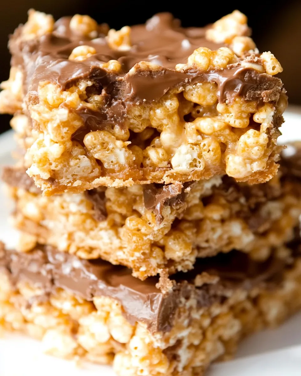 Quick Chubby Hubby Rice Krispies Treats recipe photo