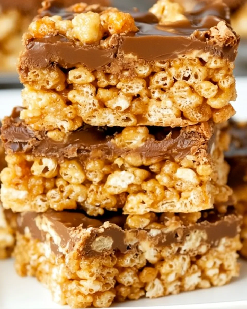 Classic Chubby Hubby Rice Krispies Treats shot