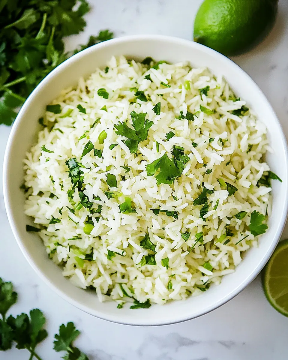 Easy Cilantro Lime Rice Recipe photo