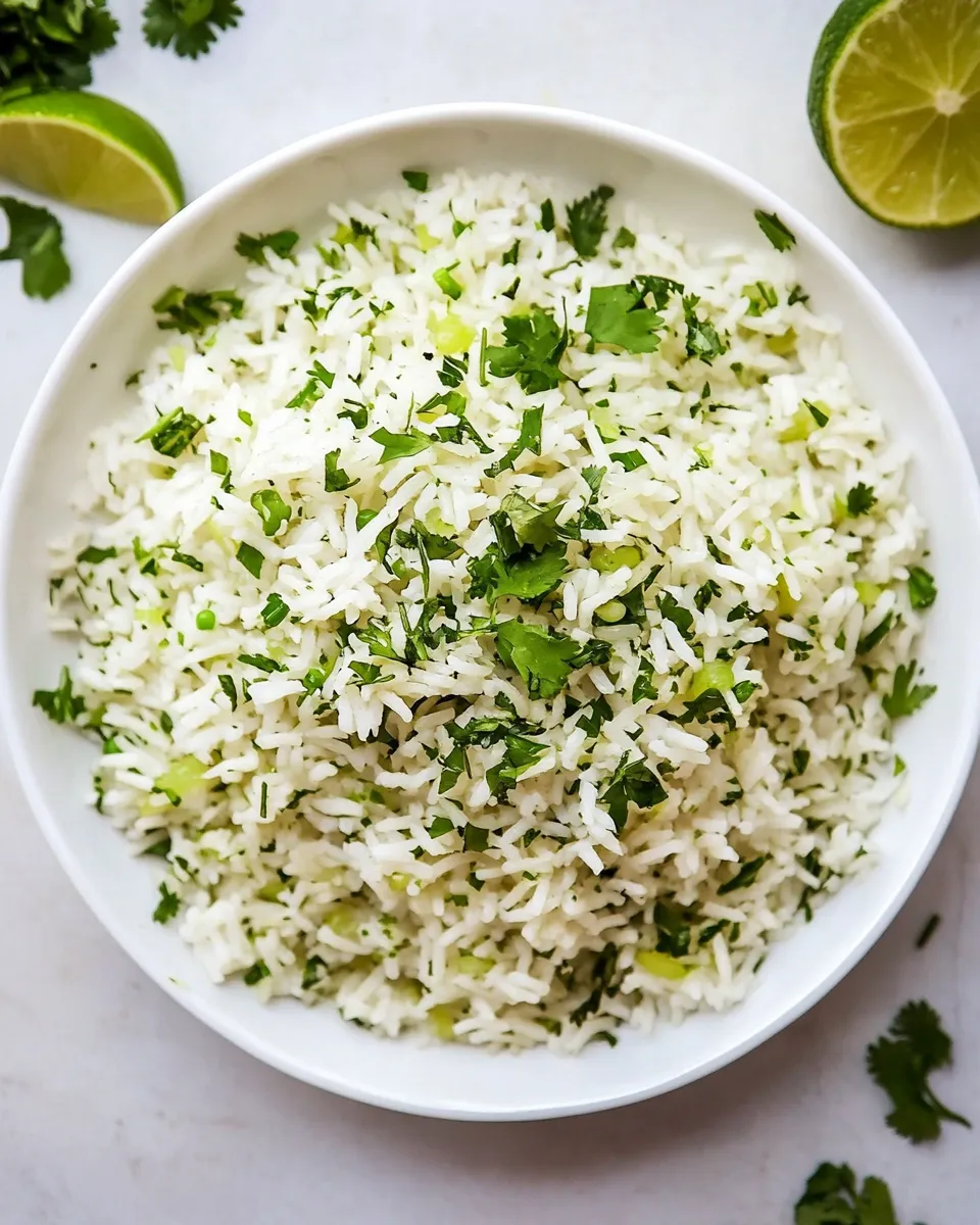 Delicious Cilantro Lime Rice Recipe image