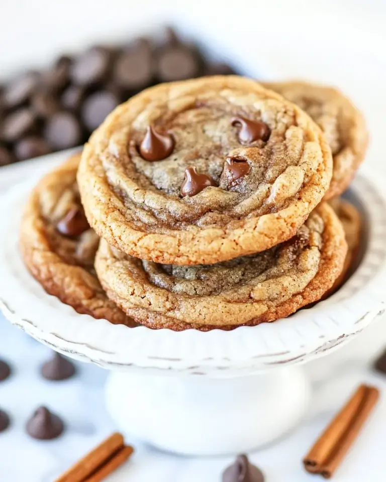 Homemade Cinnamon Swirl Chocolate Chip Cookies photo
