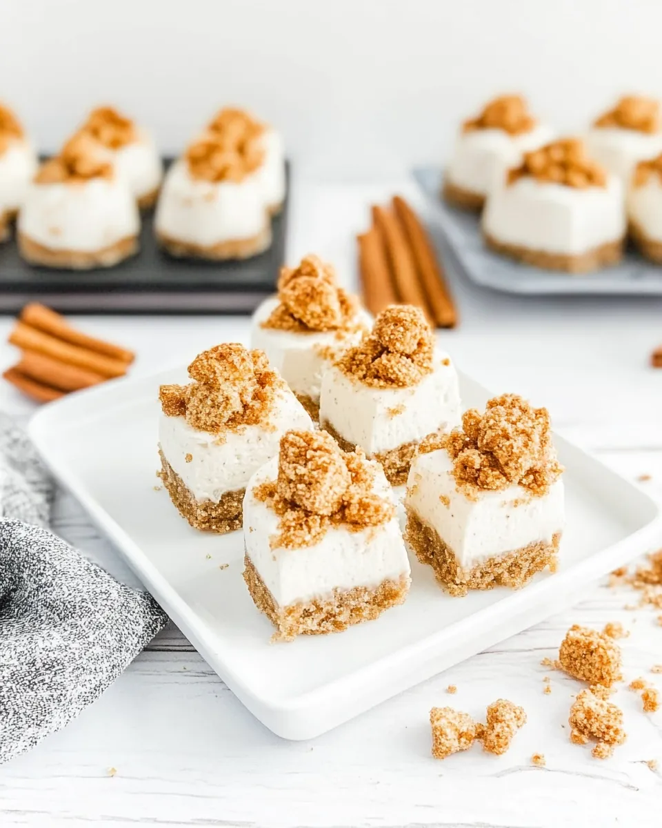 Easy Cinnamon Toast Crunch Cheesecake Bites recipe photo