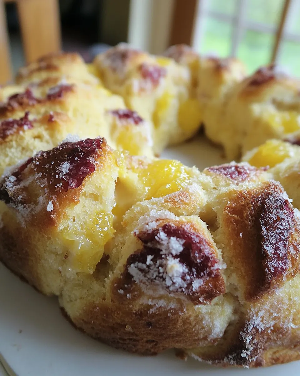 Delicious Citrus Cream Cheese Monkey Bread image