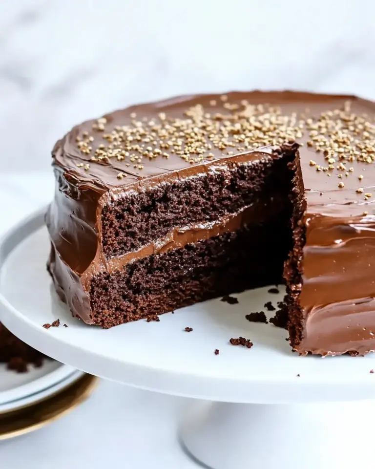 Homemade Classic Chocolate Cake photo
