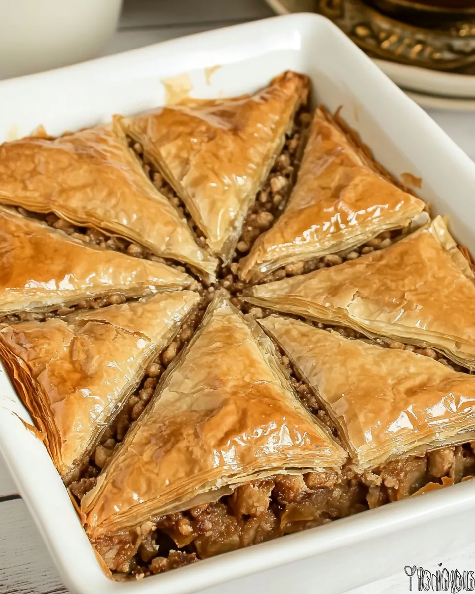 Delicious Classic Greek Baklava image