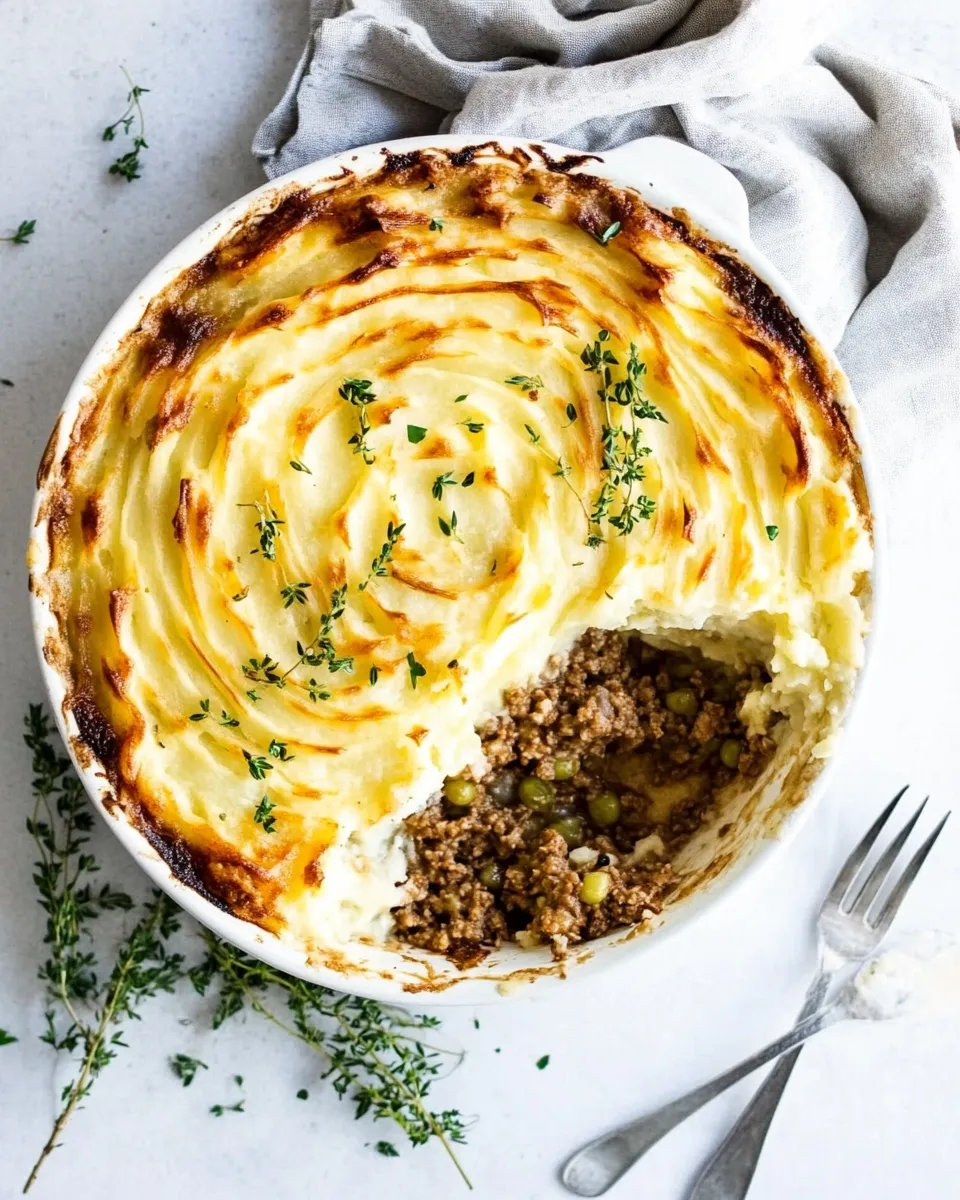 Easy Classic Homemade Shepherds Pie Recipe shot