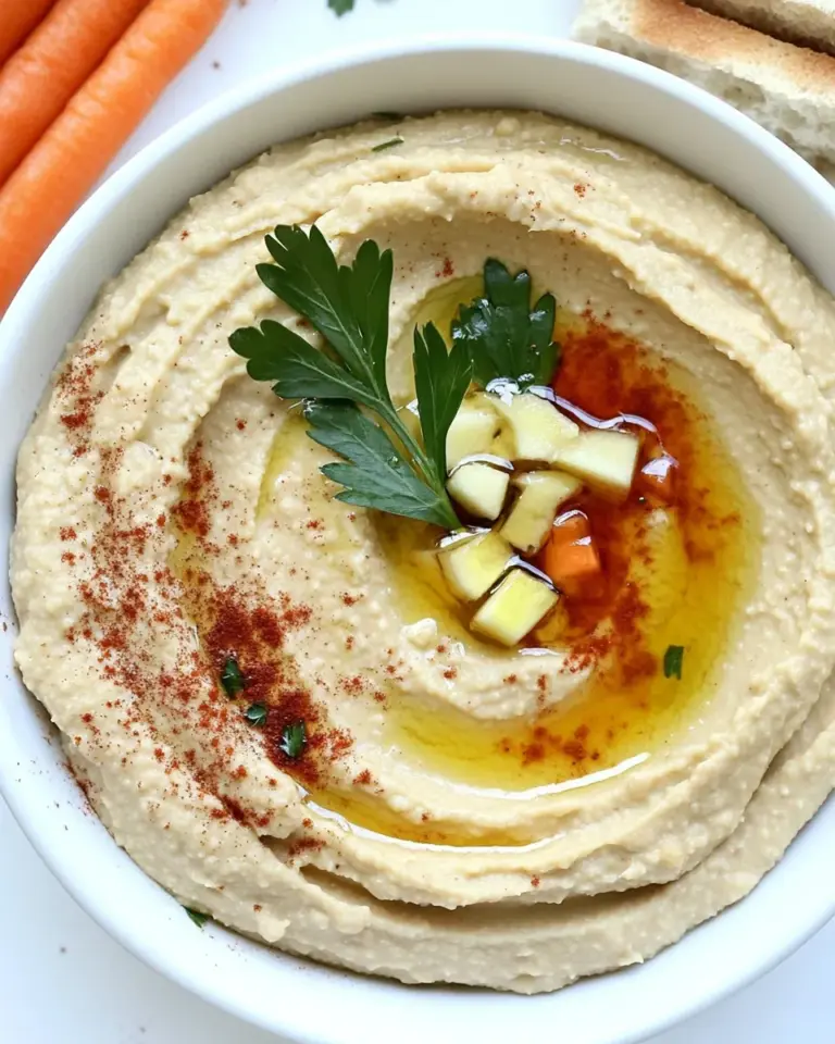 Homemade Classic Hummus Recipe photo
