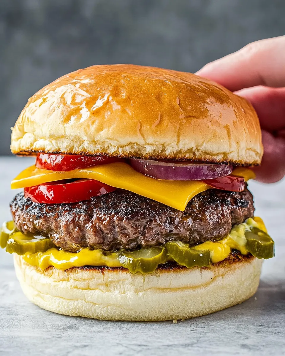 Delicious Classic McDonalds Hamburger Recipe (Homemade Version) recipe photo