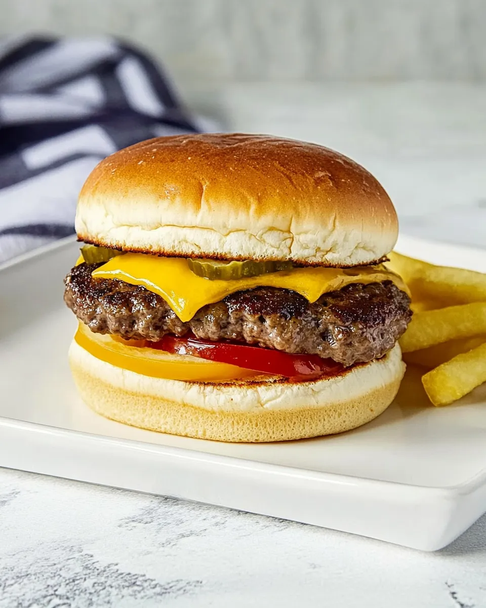 Quick Classic McDonalds Hamburger Recipe (Homemade Version) shot