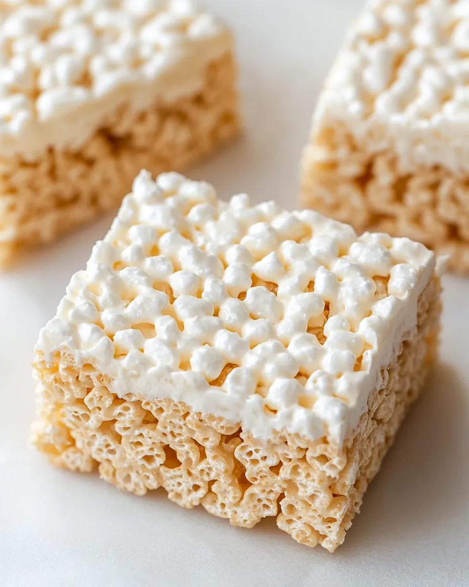 Homemade Classic Rice Krispie Treats photo