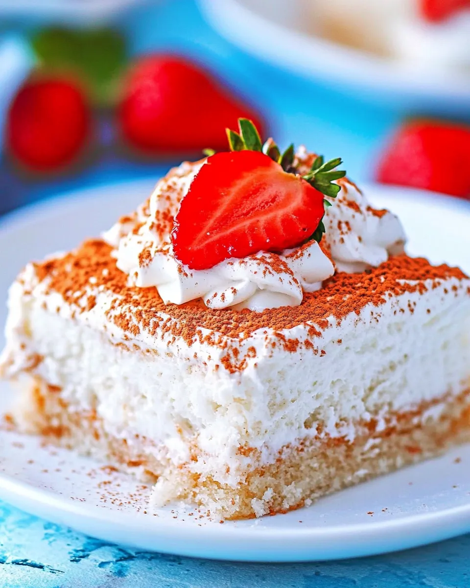 Best Classic Tres Leches Cake shot