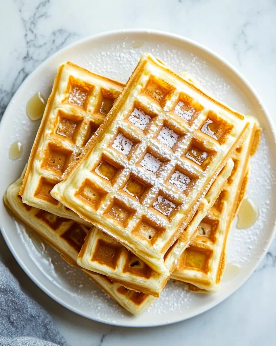 Delicious Classic Waffles image