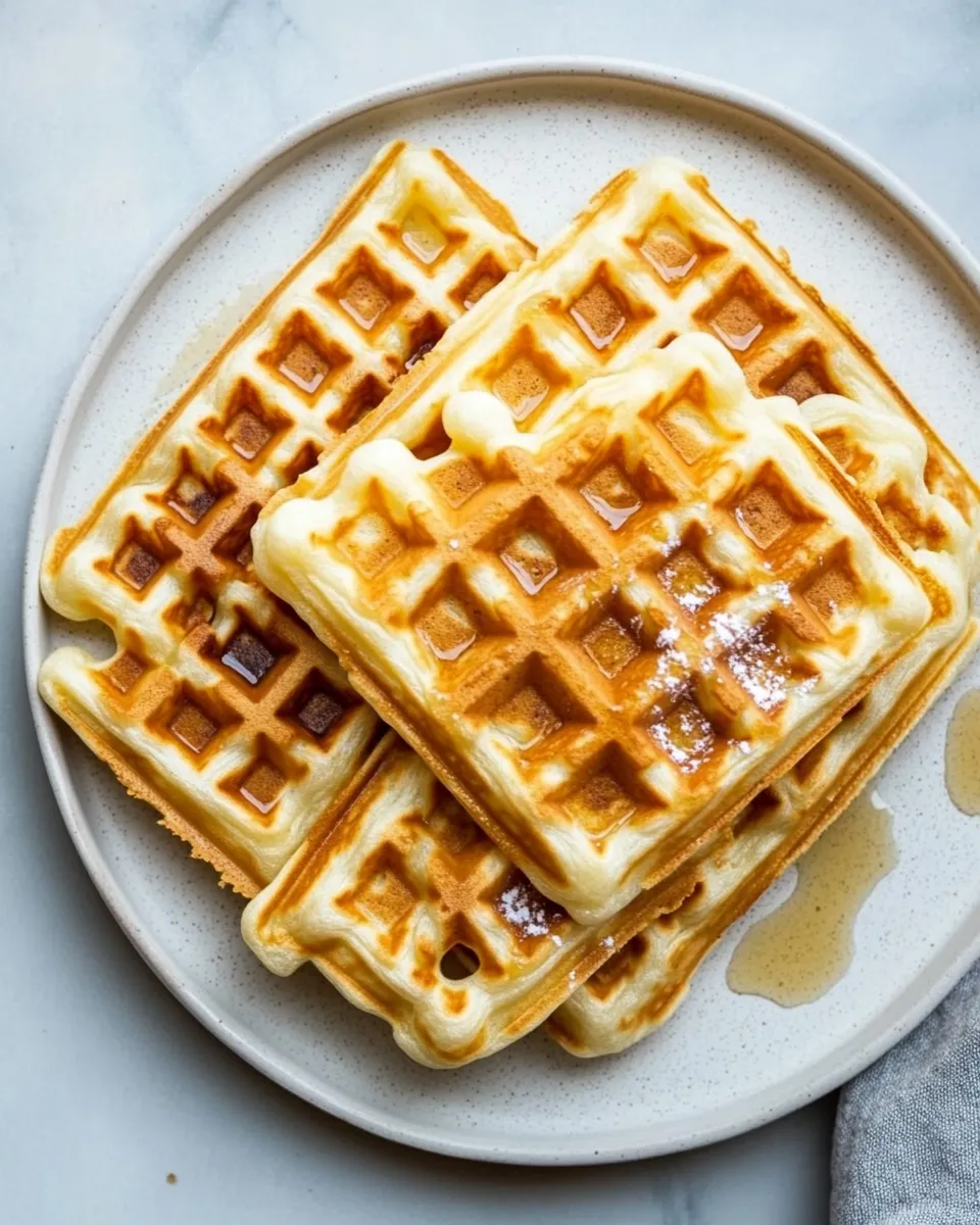 Perfect Classic Waffles dish photo