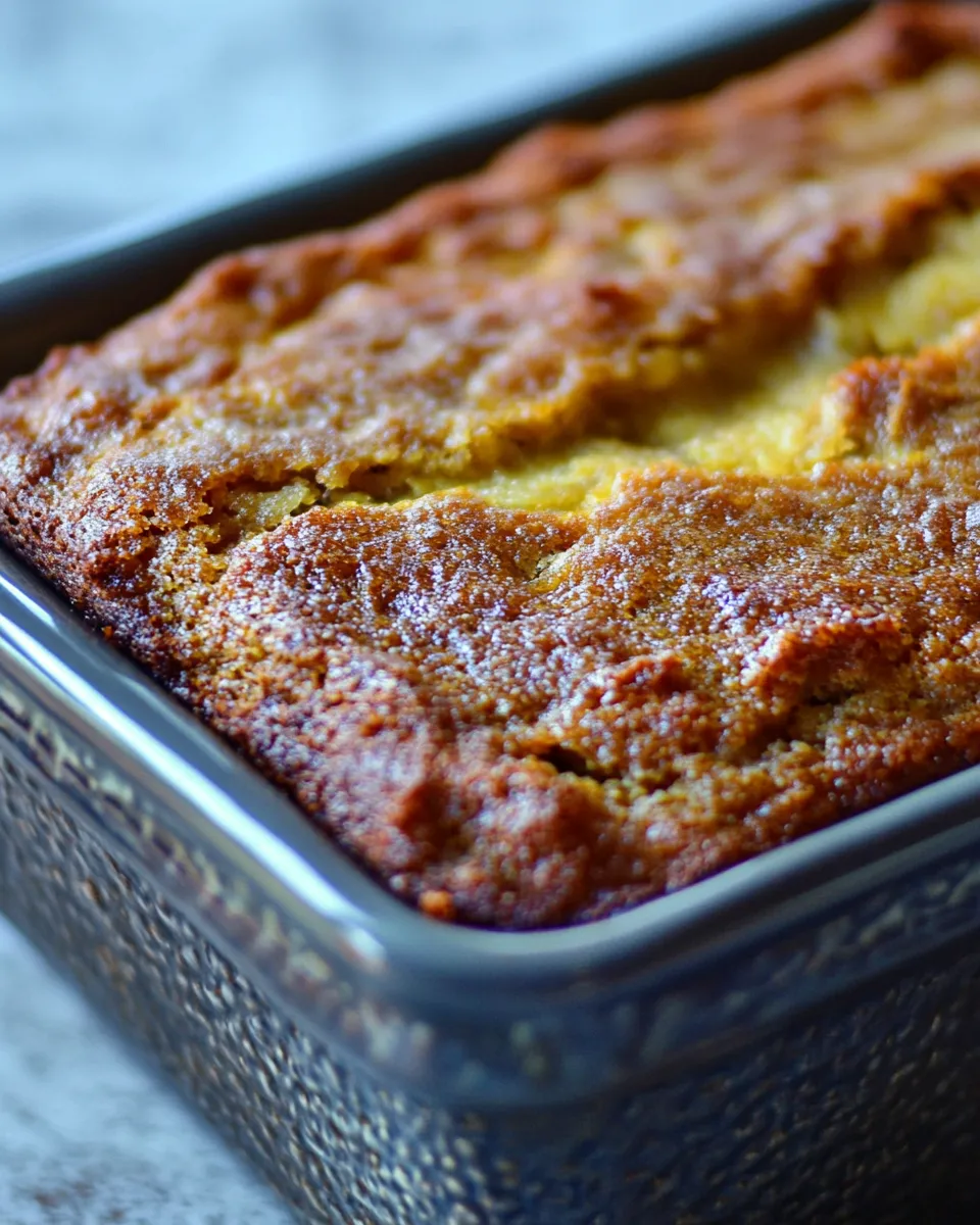 Easy Coconut Banana Bread Recipe shot