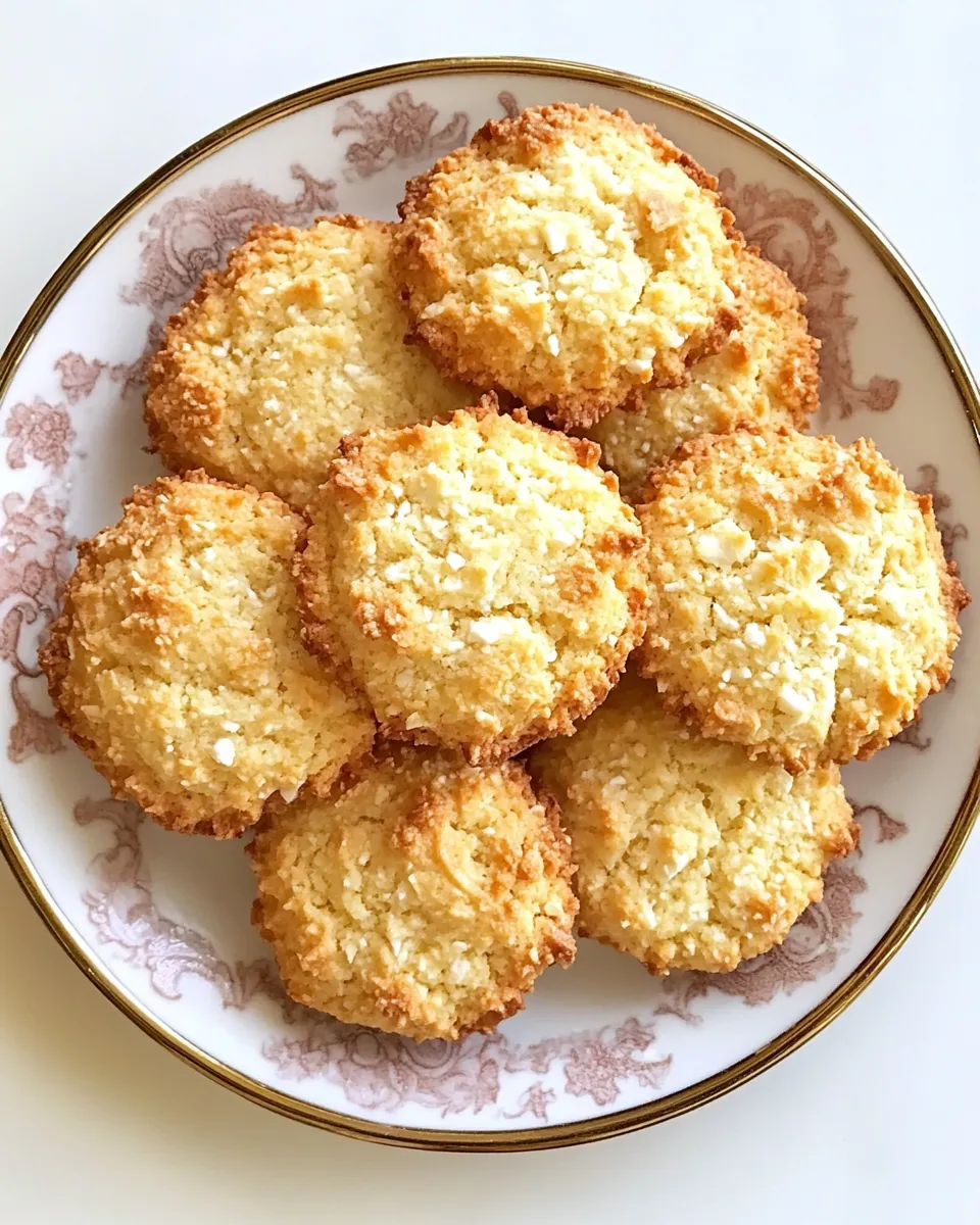 Delicious Coconut Cookies with Vanilla & Lime recipe photo