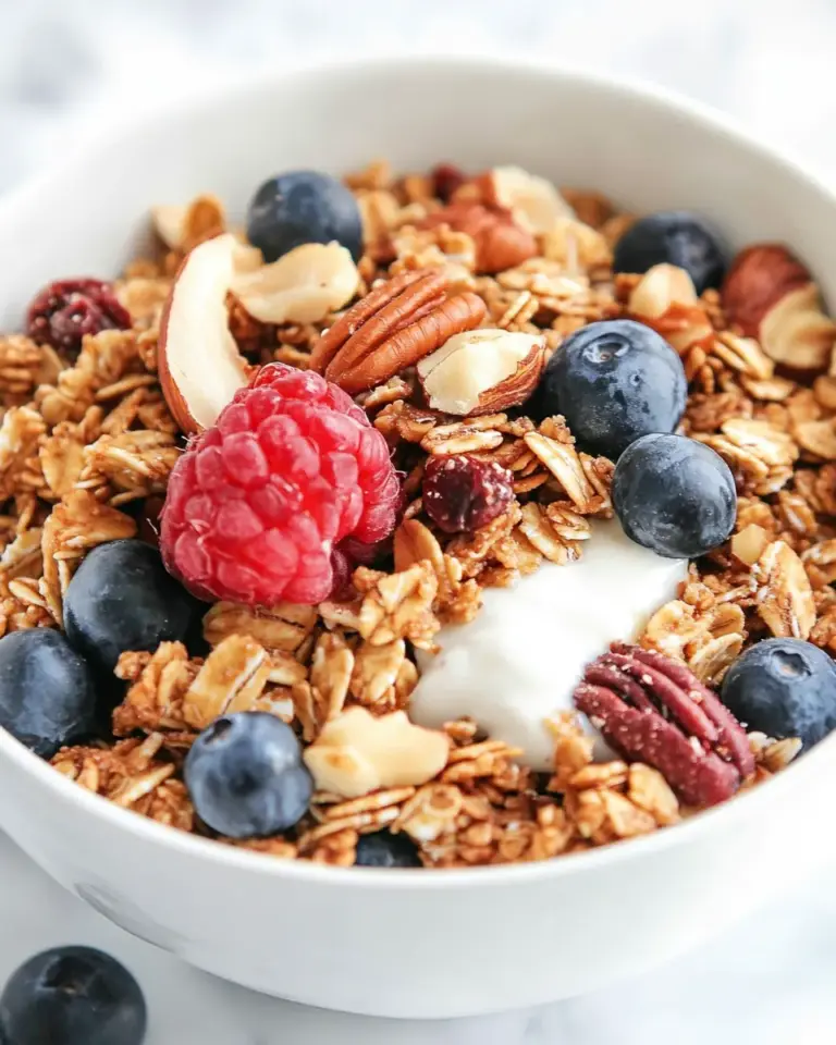 Homemade Coconut Pecan Granola photo
