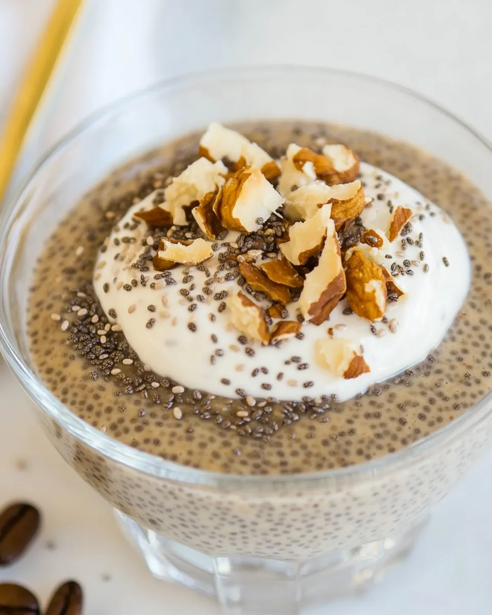 Easy Coffee Chia Pudding dish photo