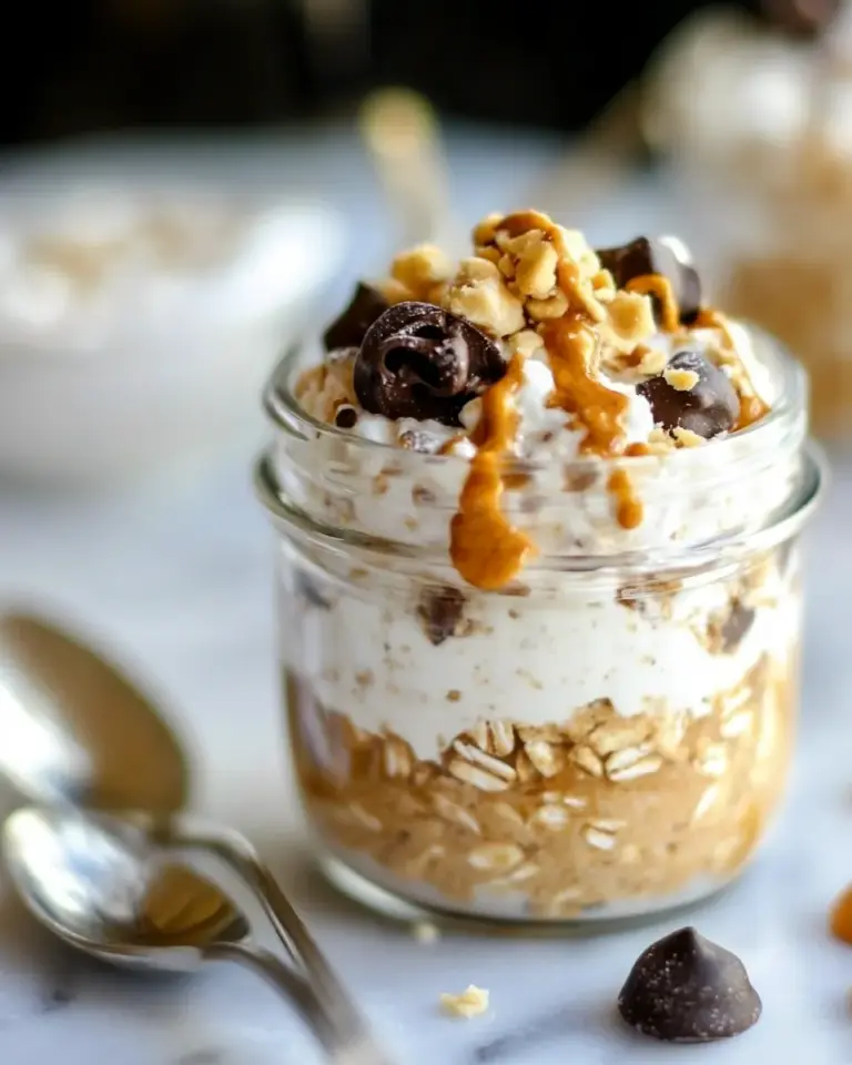 Homemade Cookie Dough Overnight Oats photo