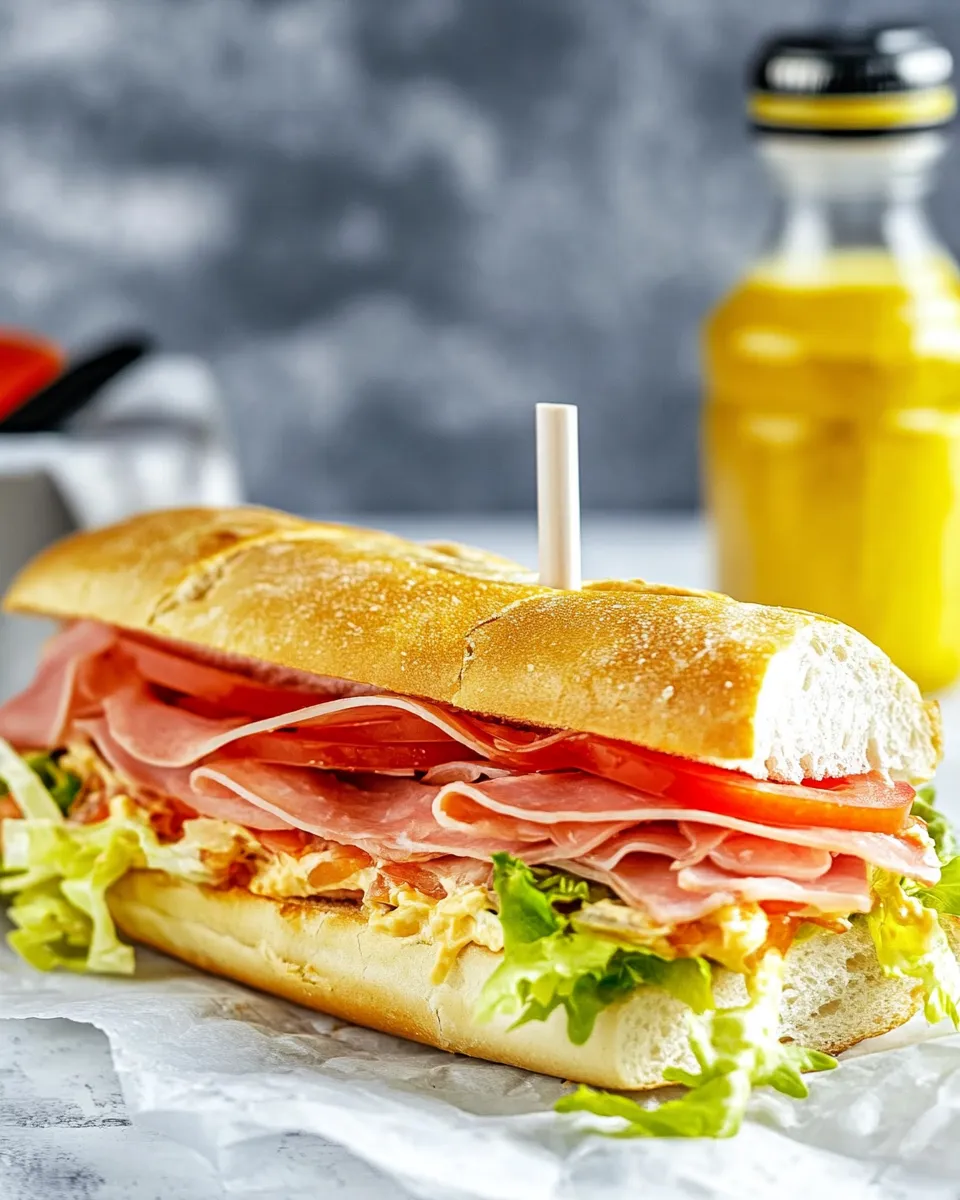 Classic Copycat Mr. Submarine Secret Sauce: Authentic Sub Shop Flavor image