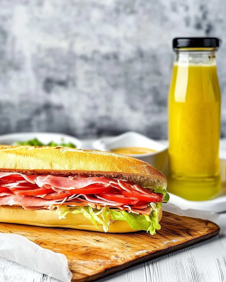 Easy Copycat Mr. Submarine Secret Sauce: Authentic Sub Shop Flavor shot