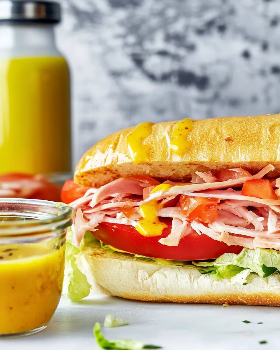 Delicious Copycat Mr. Submarine Secret Sauce: Authentic Sub Shop Flavor recipe image