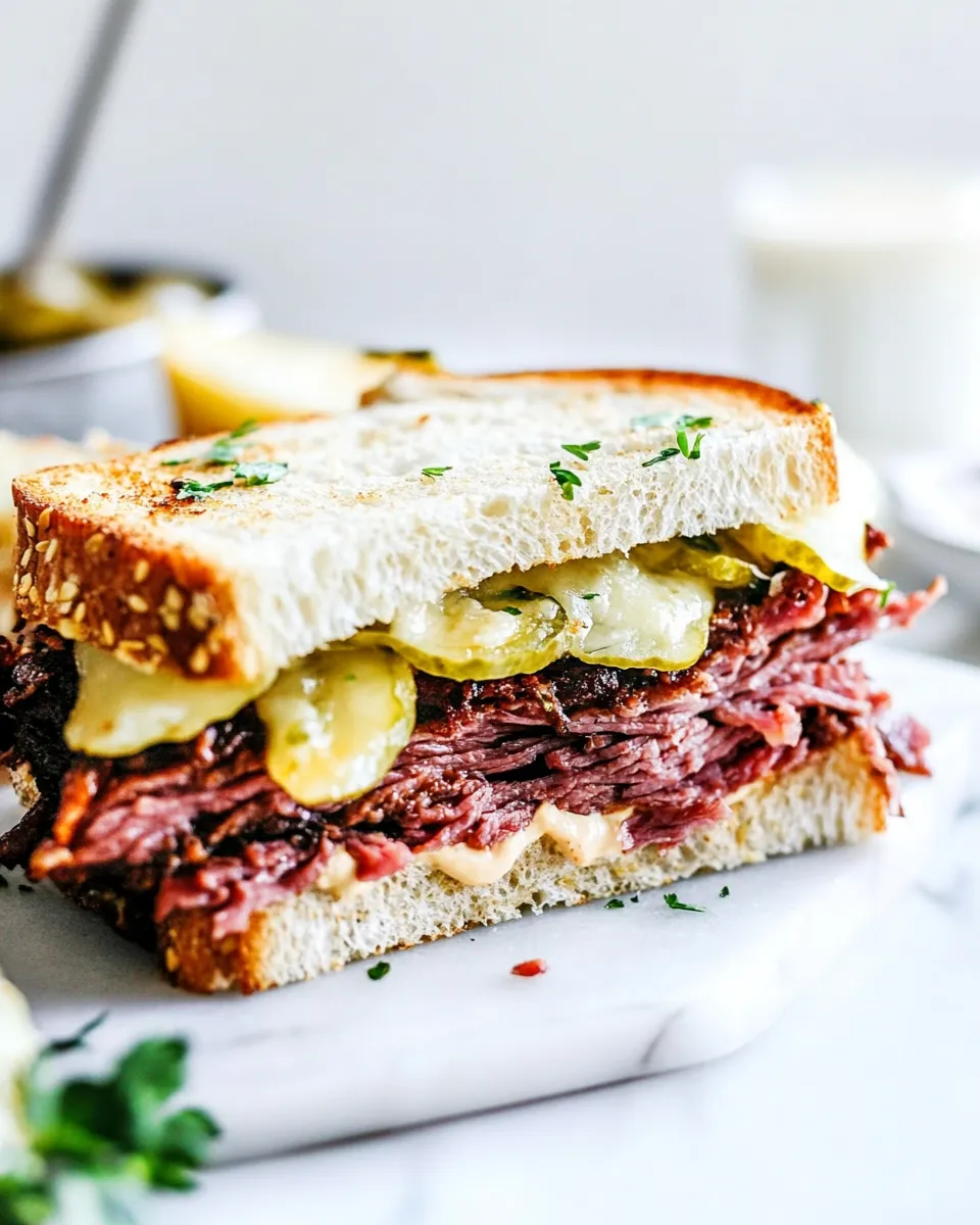 Classic Corned Beef Sandwich image