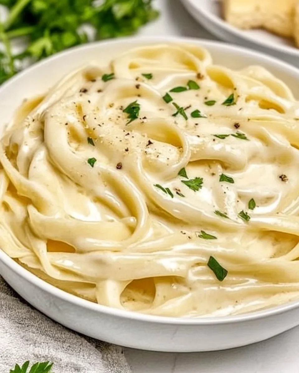 Homemade Cottage Cheese Alfredo photo