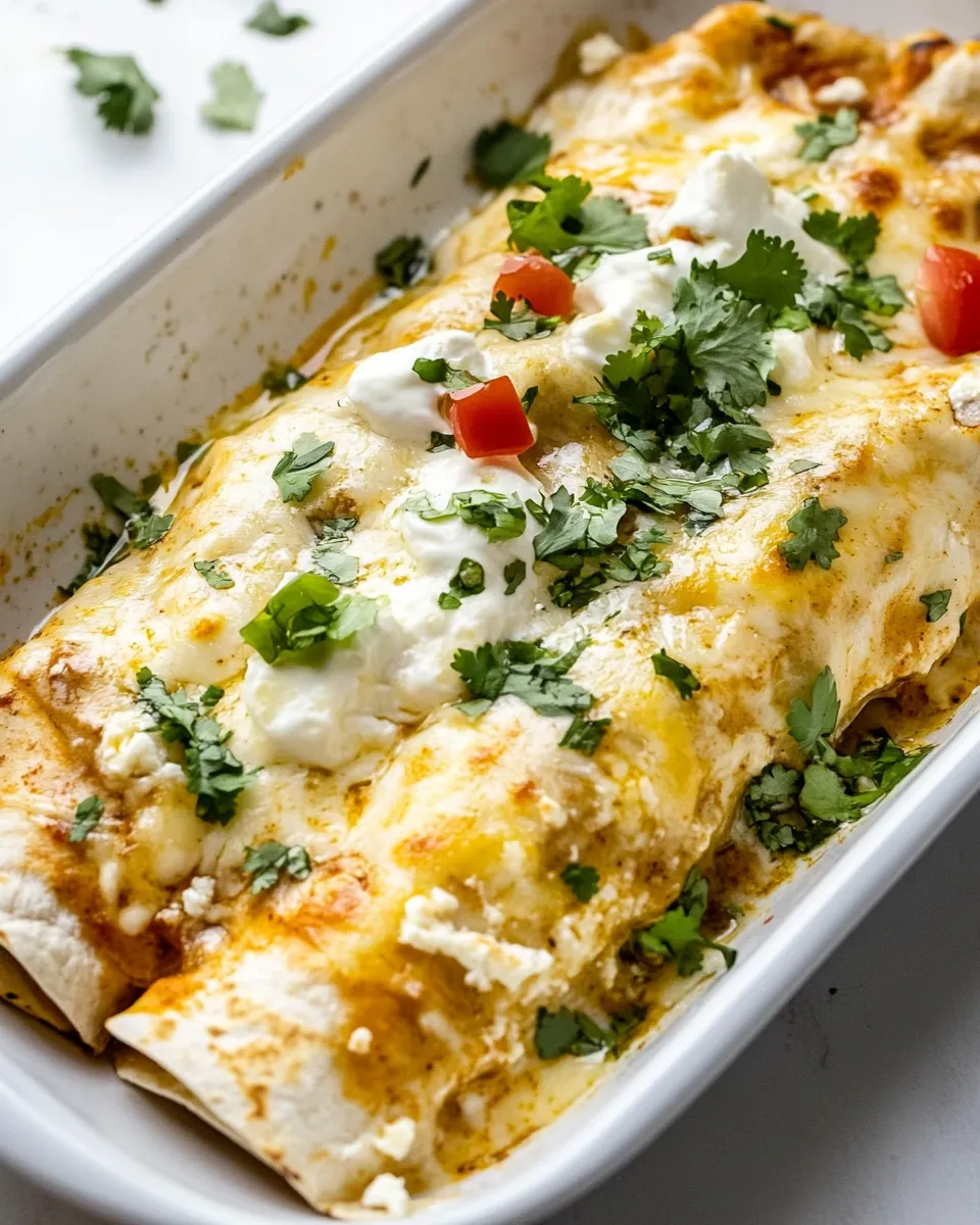 Easy Cream Cheese Enchiladas recipe photo