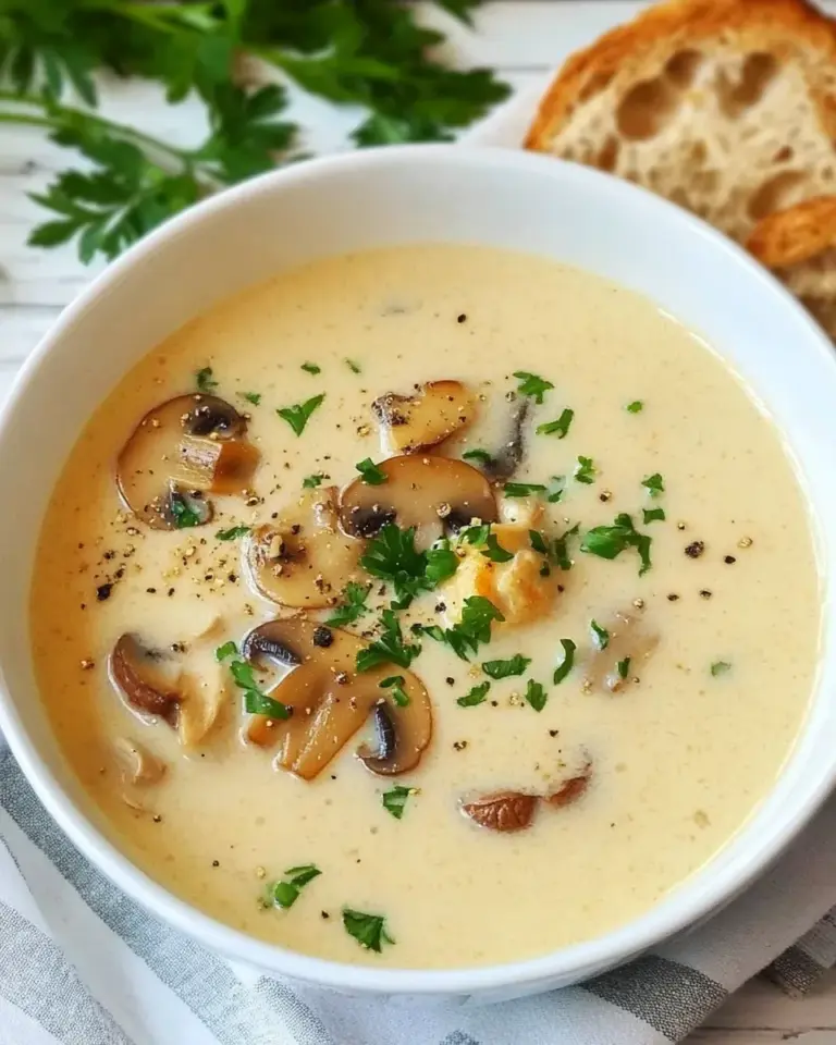 Homemade Cream of Mushroom Soup photo