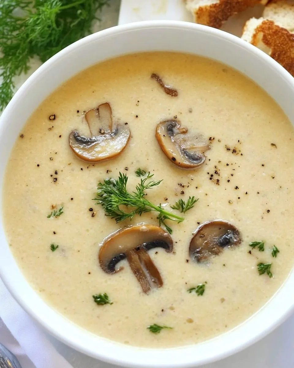 Easy Cream of Mushroom Soup recipe photo