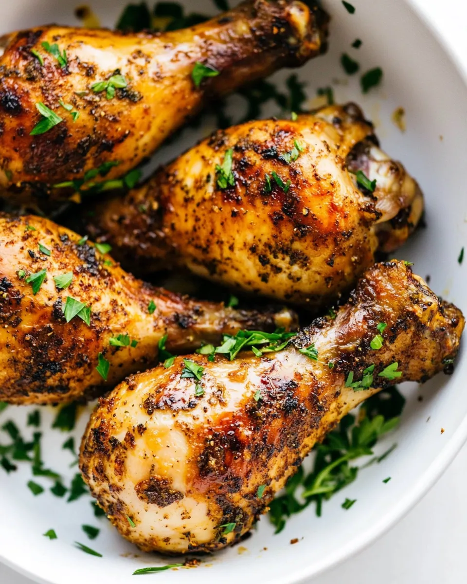 Classic Crispy Air Fryer Chicken Legs (Drumsticks) image