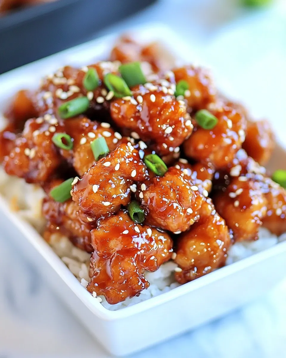 Classic Crispy Honey Sesame Chicken image